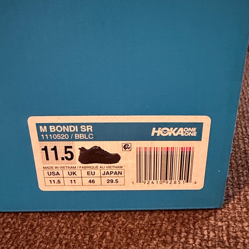 HOKA Bondi SR Slip Resistant Leather - Picture 5 of 5